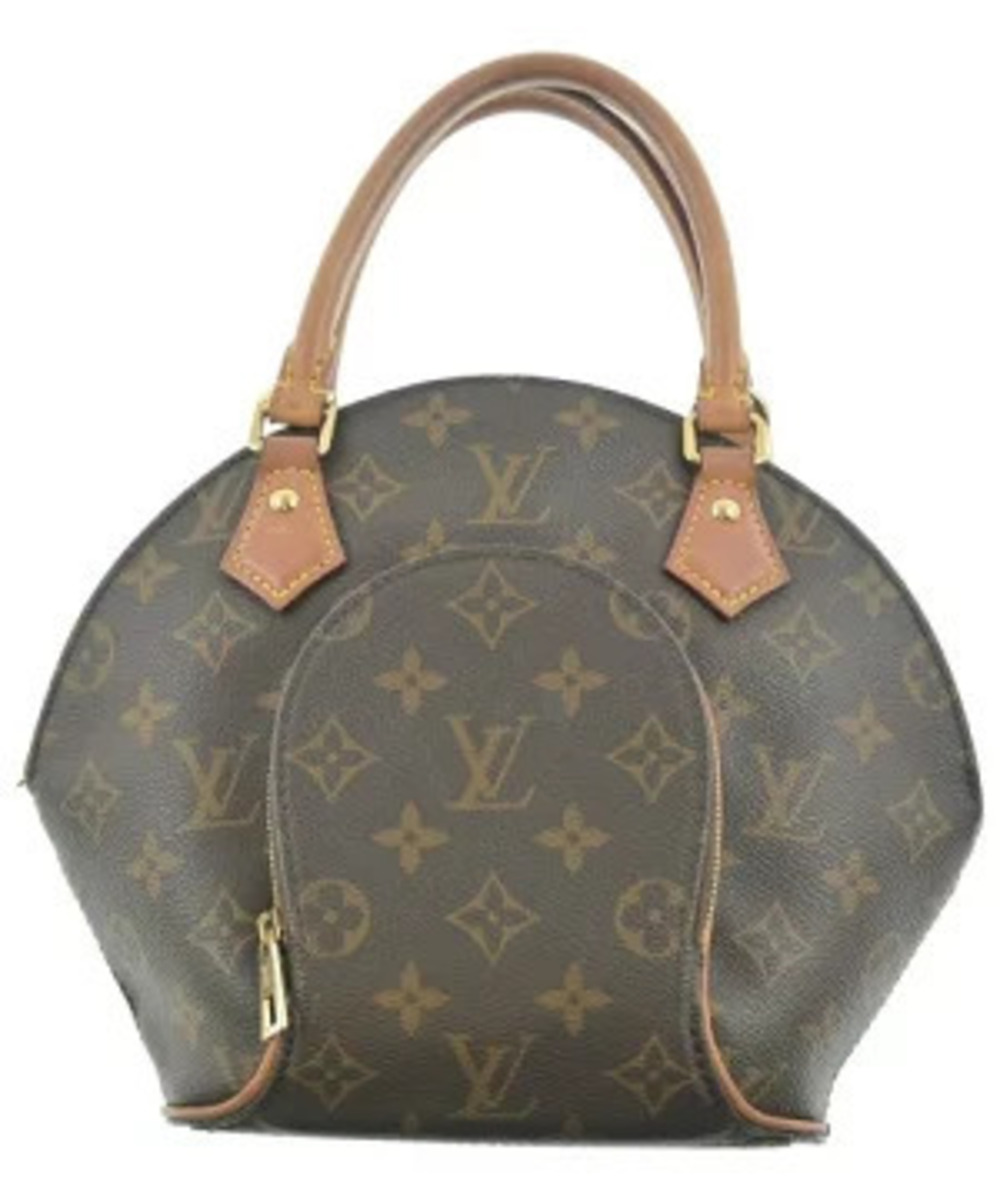 Louis Vuitton Handbag Brown Beige Cream All over